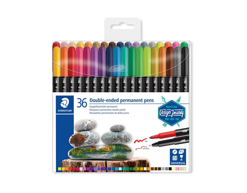 Staedtler double ended permanent pens Clearance